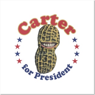 Carter for President Peanut Political Campaign Posters and Art